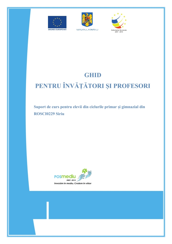 Cover of Ghid pentru invatatori si profesori (Siriu)